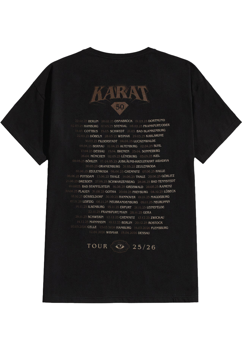 Karat - Band 2025/2026 - T-Shirt | Neutral-Image